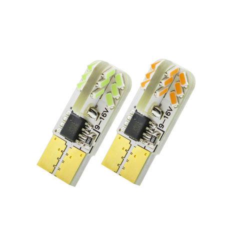12V T10 W5W汽車LED燈泡示寬燈位置燈尾燈閱讀燈