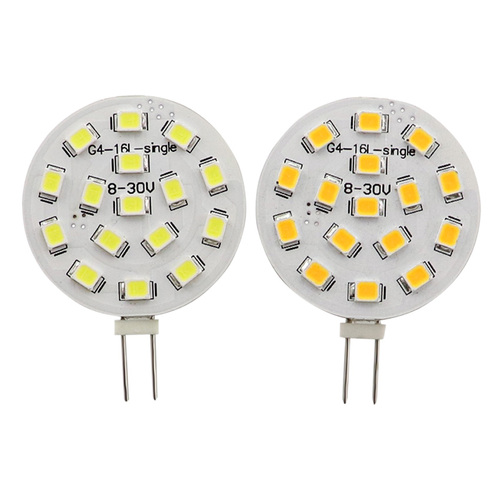 10-30V 3W G4 LED燈泡Smd 2835 16led