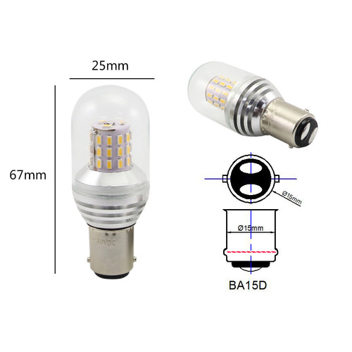 T25 LED Bulb 4W 12-24VDC and 48-85VDC for boat light source