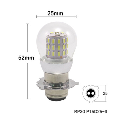 RP30P15D25-3 LED Bulb 6-12VDC and 10-30VDC 3W