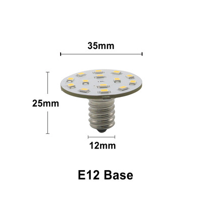 E12. E14. E17 LED entertainment light 12V. 24V. 60V. 120V. 240V
