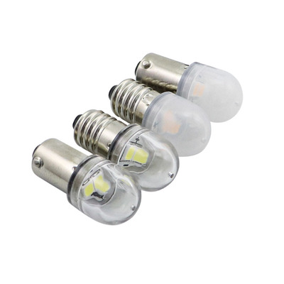 磨砂面高亮0.4W E10 BA9S LED指示灯泡