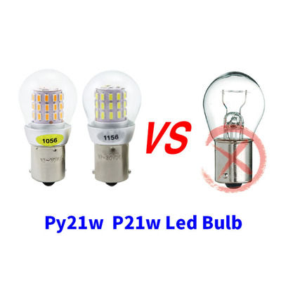 P21W 1156 1157 LED headlights, turn signals, daytime running lights, brake lights, 3W 6V 12V 24V 48V