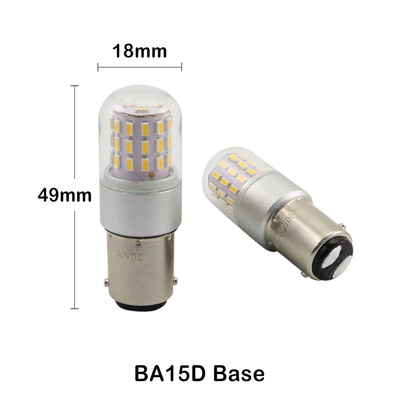 T18 LED船用信号灯 设备信号灯泡 12-24V 10-36VDC 3W BA15D BAY15D Base