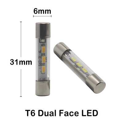 T6 LED 12V 双面发光恒流设计