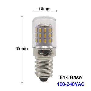 T18 E14 3W LED Bulb 100-240VAC