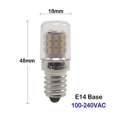 T18 E14 3W LED Bulb 100-240VAC